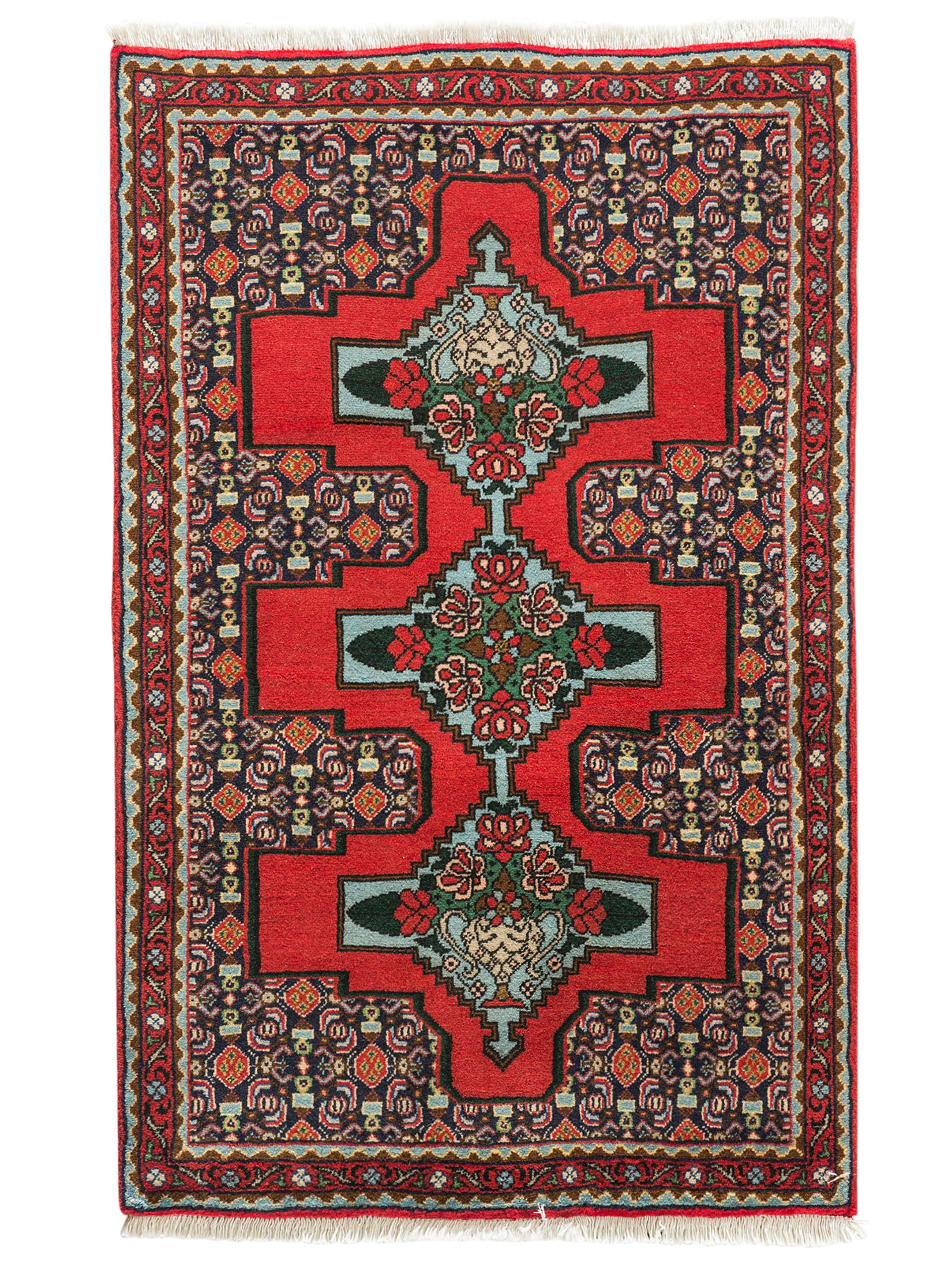 Senneh ca. 70 x 110 cm, Unikat / Einzelstück