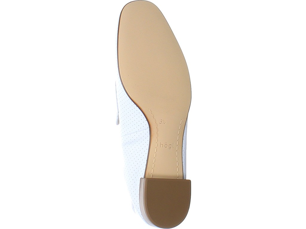 HÖGL Klassische Slipper weiss