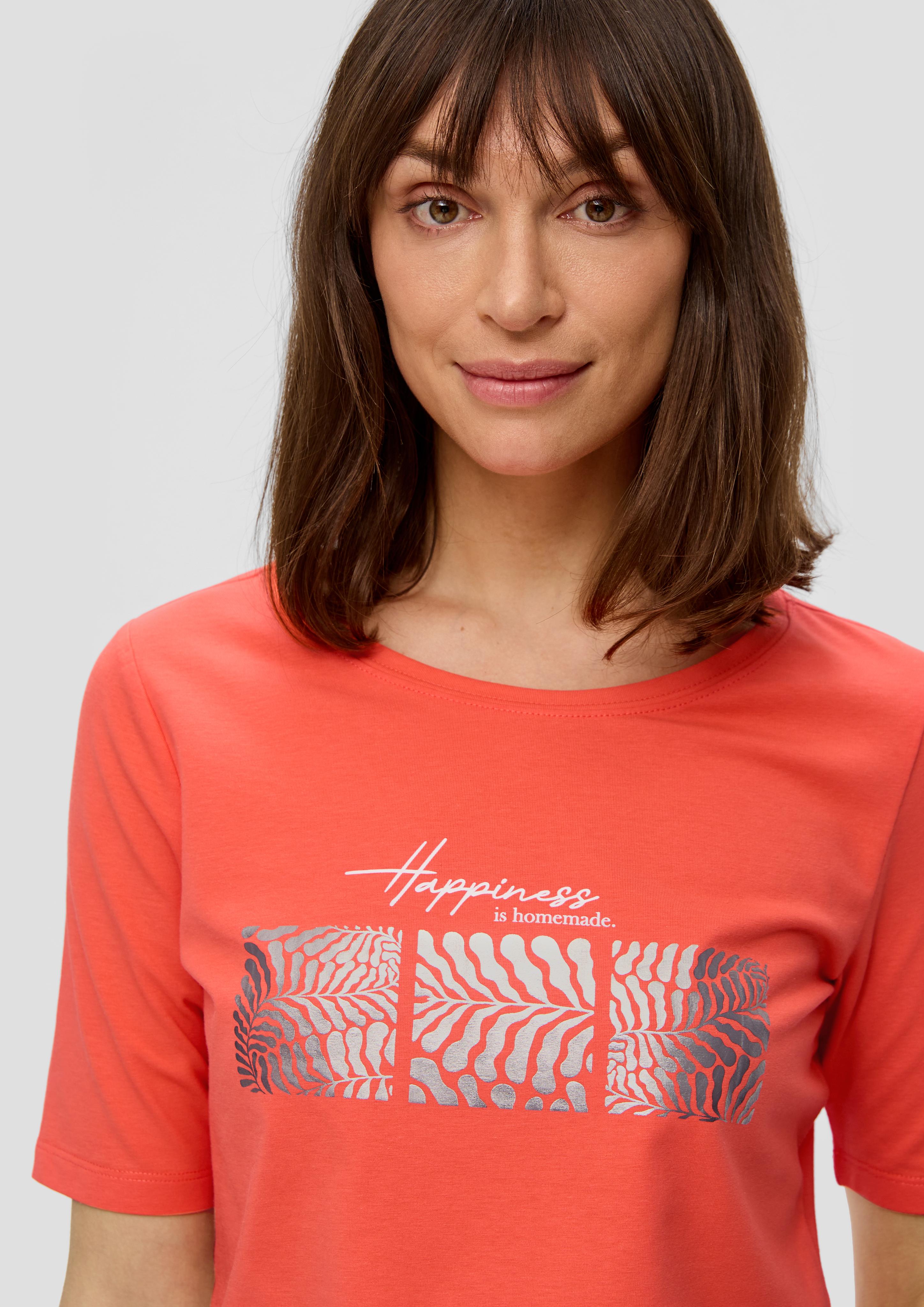 T-Shirt mit Frontprint  2144441-25D3
