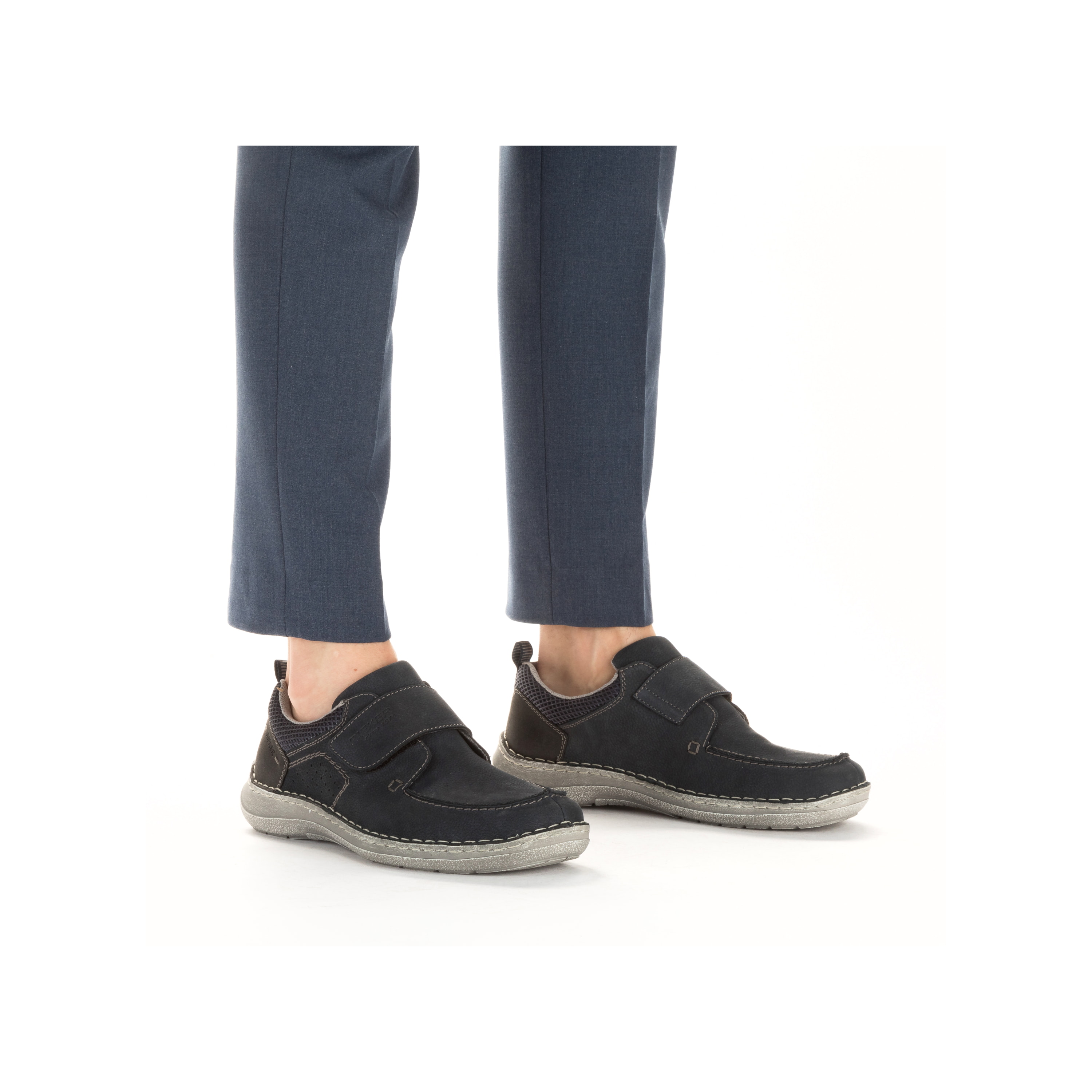 Rieker Herren Slipper schieferblau