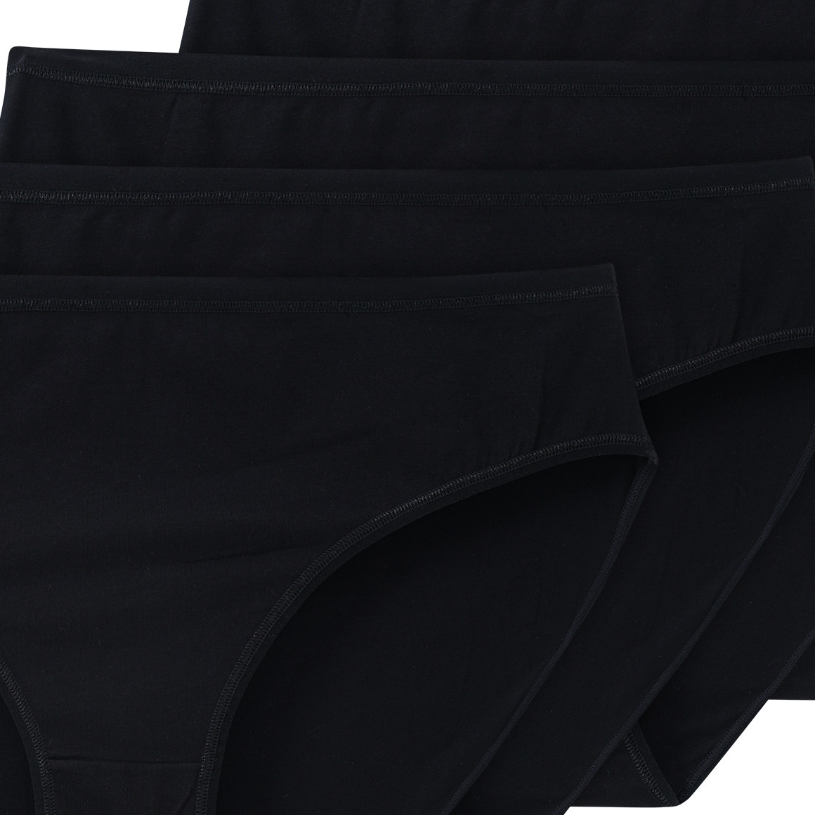 4 Damen Slips mit Baumwolle
