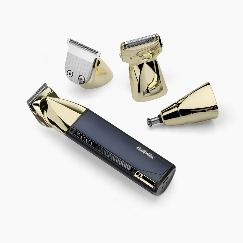 Tondeuse multi-usages sans fil 15 en 1 super-X Metal - Collection Gold & Navy