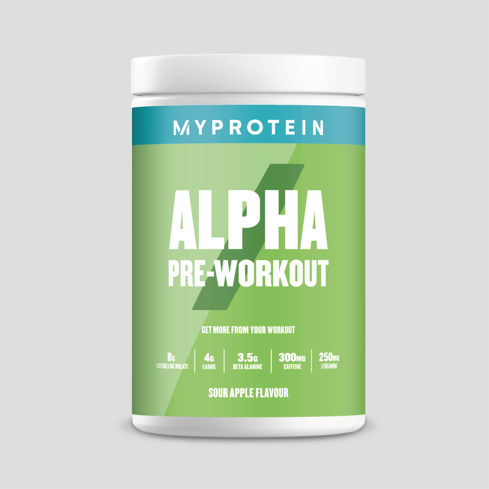 Alpha Pre-Workout, Sour Apple, 600g