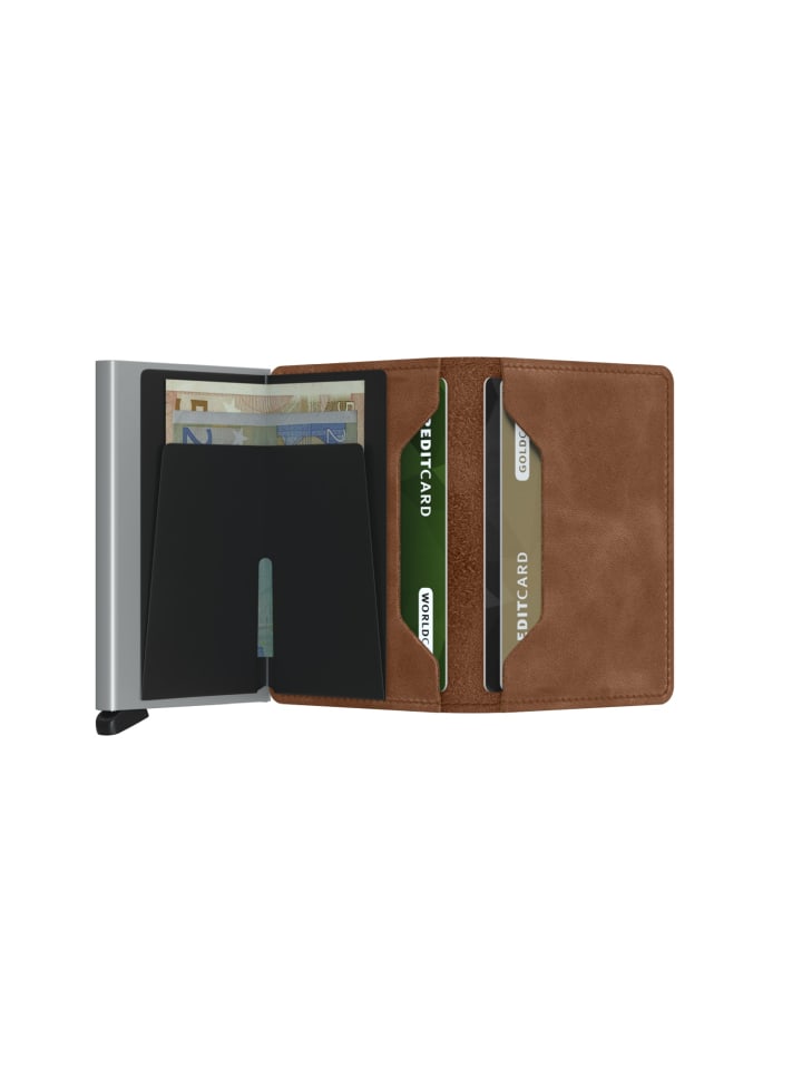 Secrid Secrid Slimwallet Vintage Cognac-Silver günstig kaufen onesize