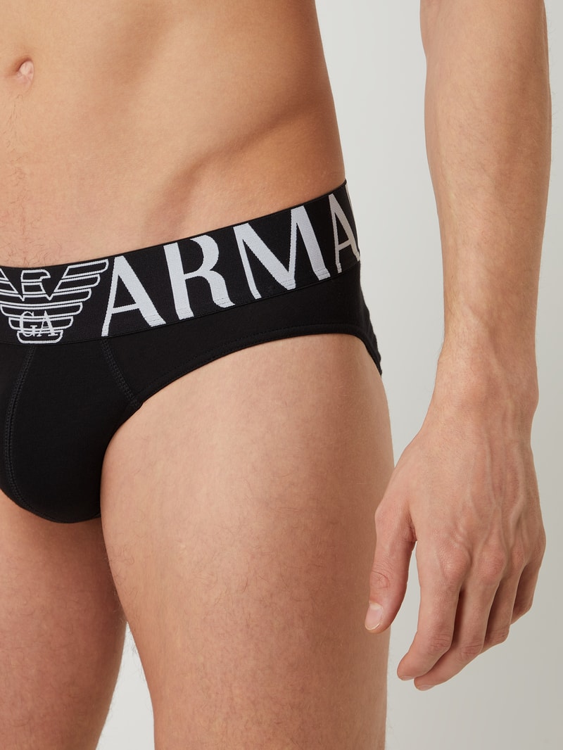 Slip mit Stretch-Anteil in schwarz