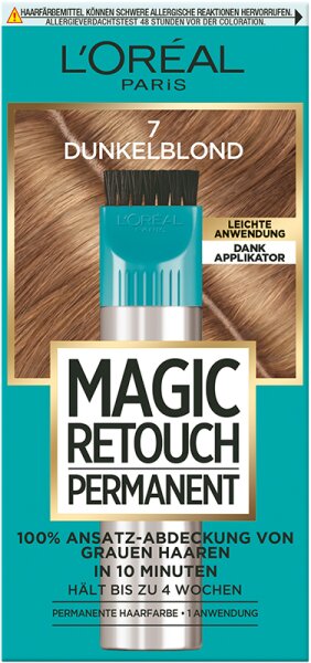 L'Oréal Paris Magic Retouch Permanent Ansatz-Abdeckung 7 dunkelblond Tönung
