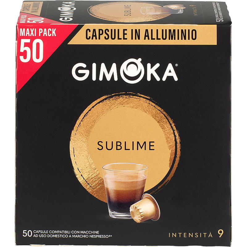 Gimoka Kaffekapsler 50 stk Sublime