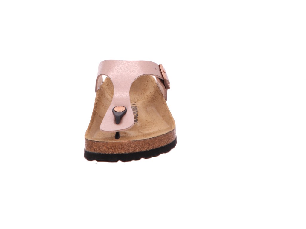 BIRKENSTOCK Klassische Sandalen silber Gizeh BF Copper
