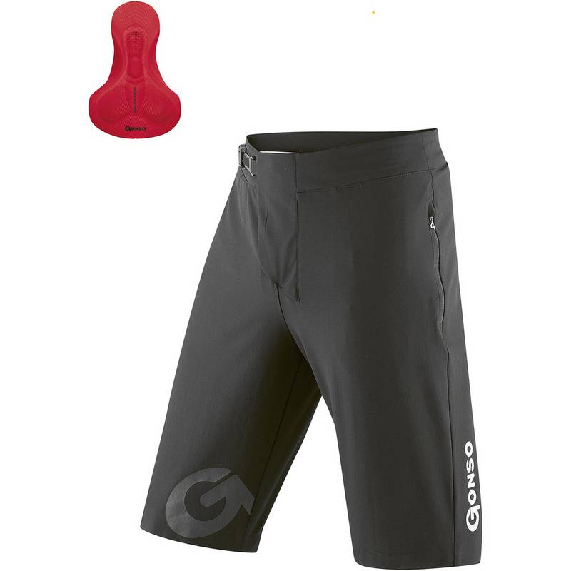 Gonso MTB Sitivo Red Fahrradshorts Herren