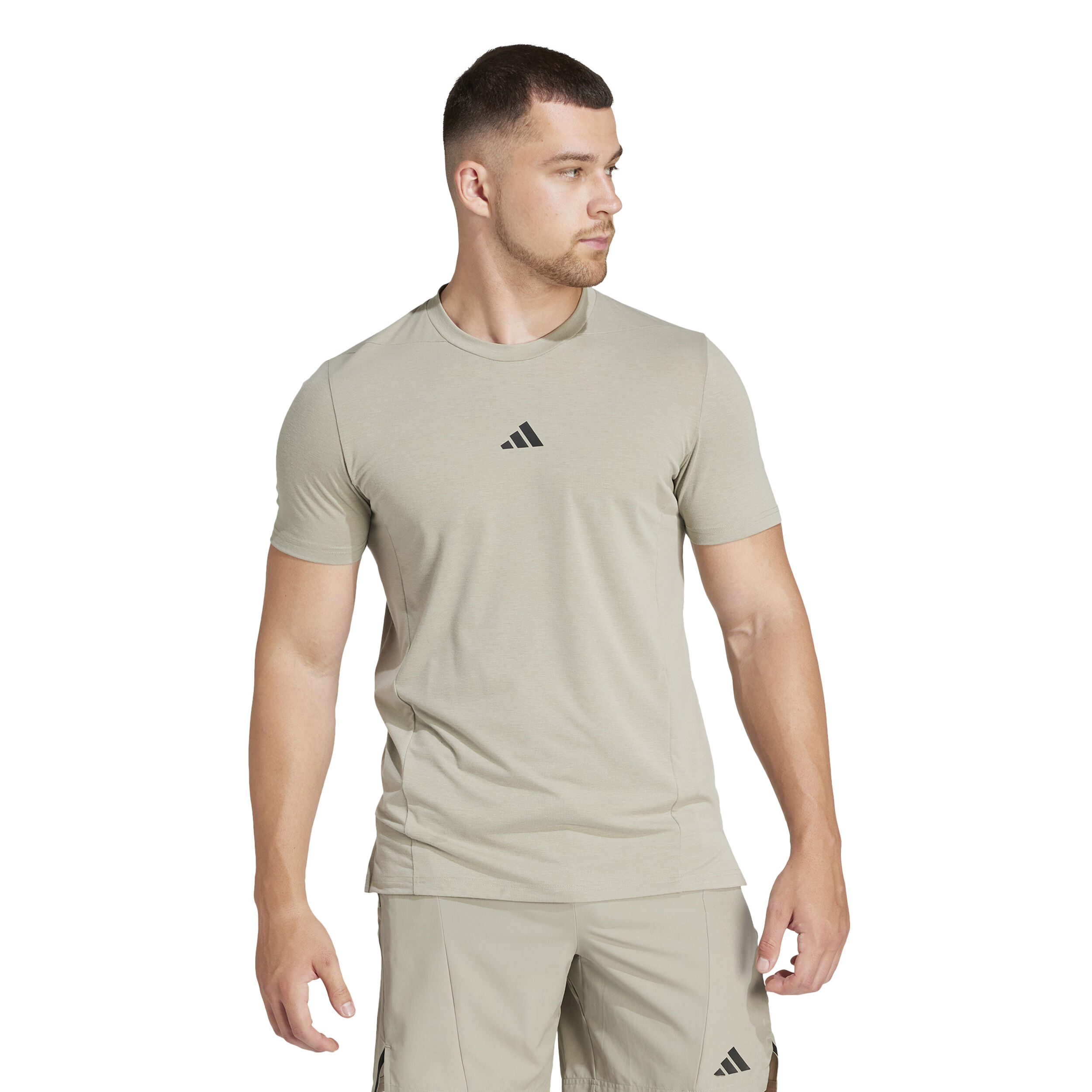 D4T T-Shirt Herren - Beige