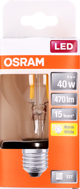 Osram LED Star Classic 4W E27