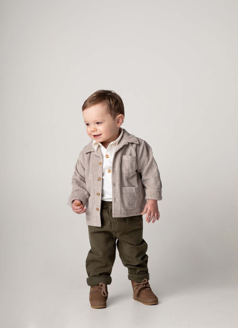 Pantaloni chino Donsje Amsterdam Olb cu croială slim și buzunare laterale.