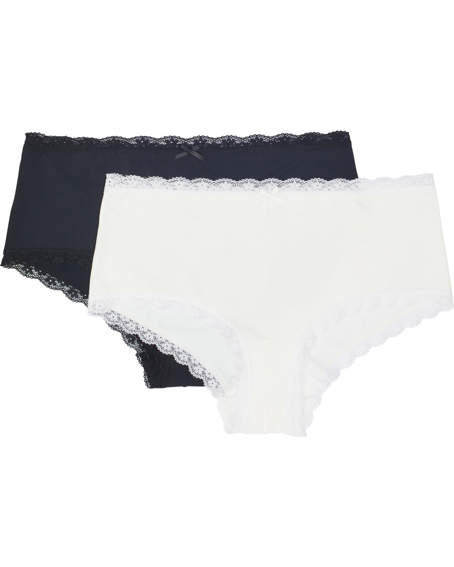 Pantys mit Spitzenkanten