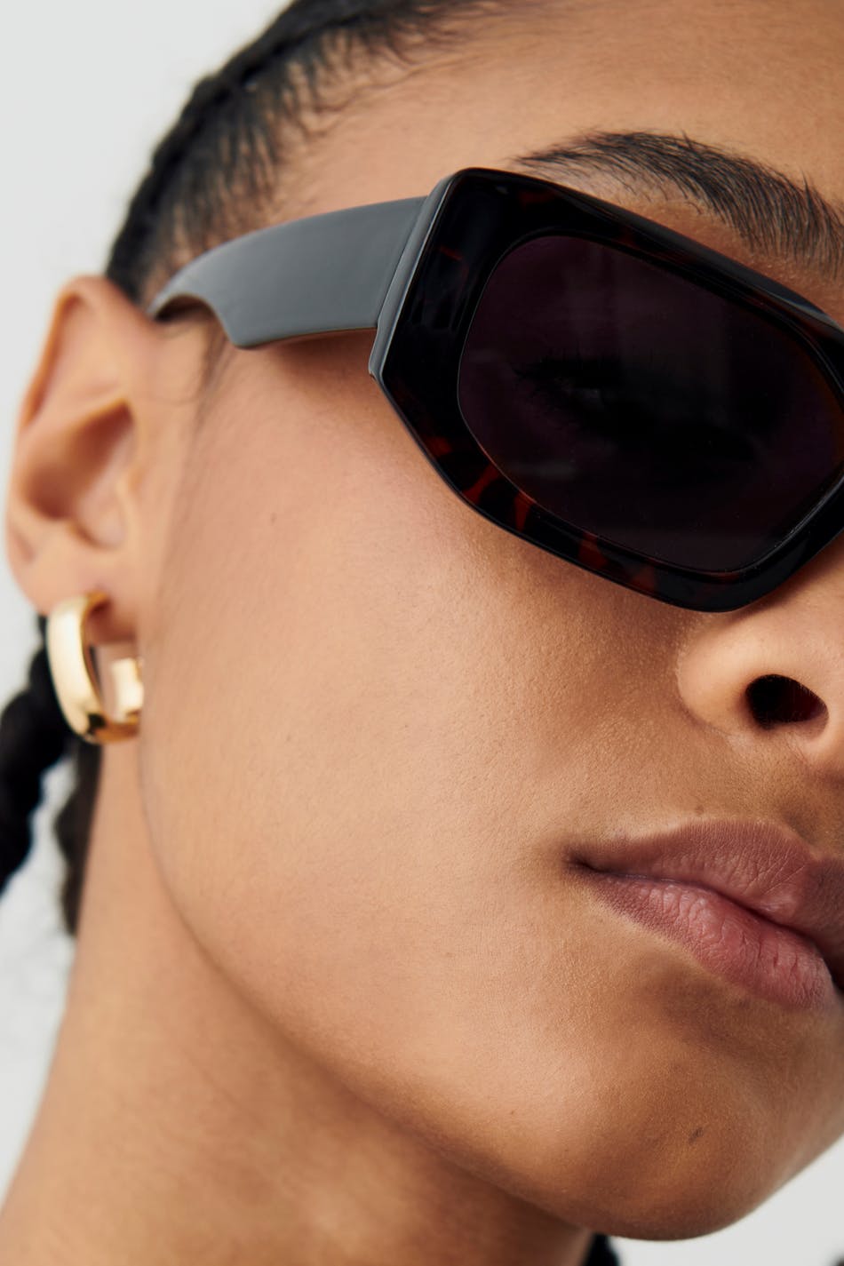 Angular sunglasses