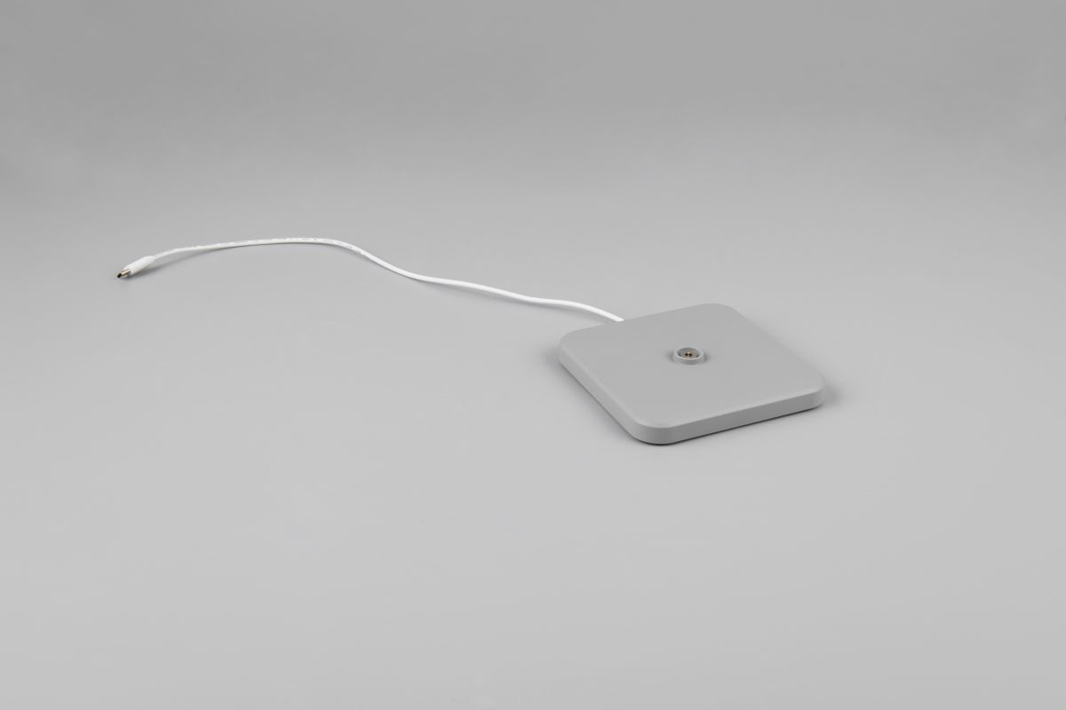 Reality Leuchten Akku Tischlampe Fernandez Grau