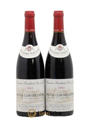 Volnay 1er Cru Clos des Chênes Bouchard Père & Fils  2002 - Lot de 2 Bouteilles