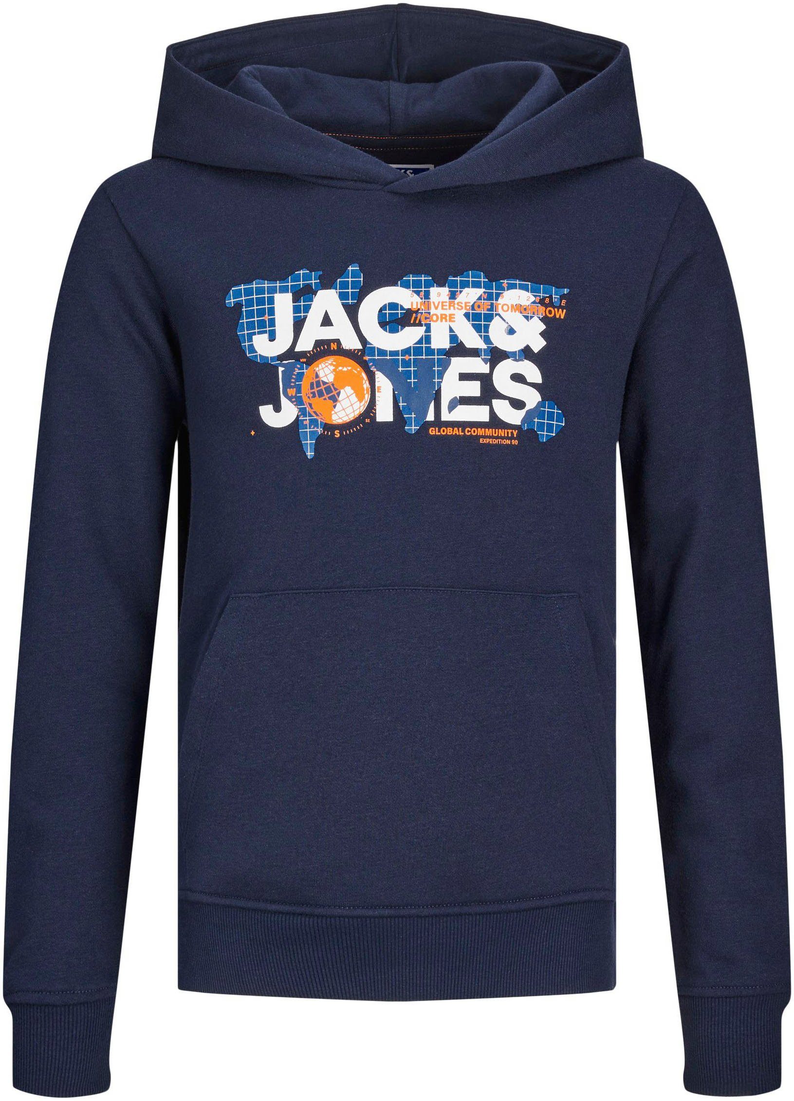 Jack & Jones Junior Kapuzensweatshirt JCODUST SWEAT HOOD SN JNR