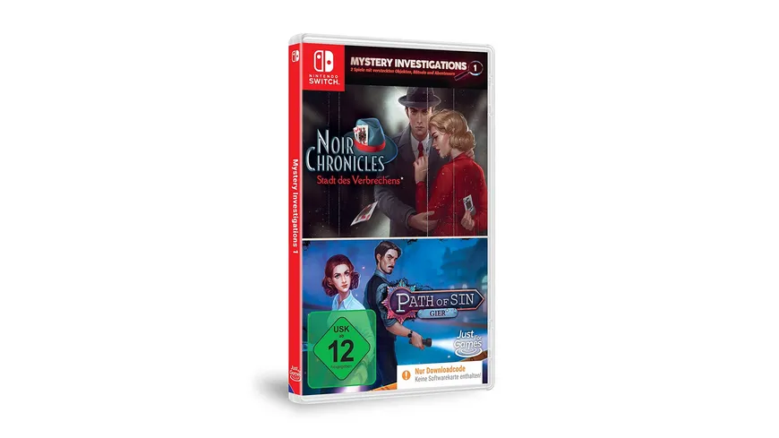 Switch 2in1 Mystery Investigations Code