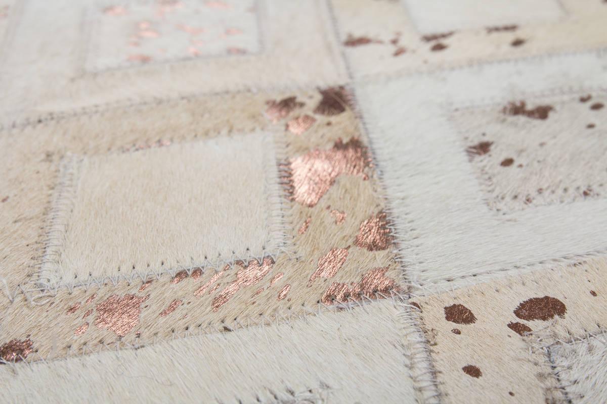 Kayoom Spark 110 Elfenbein / Chrom 120cm x 170cm