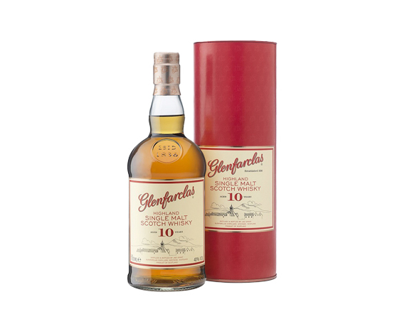 Whisky Glenfarclas 10 Ans Single Malt Sous étui