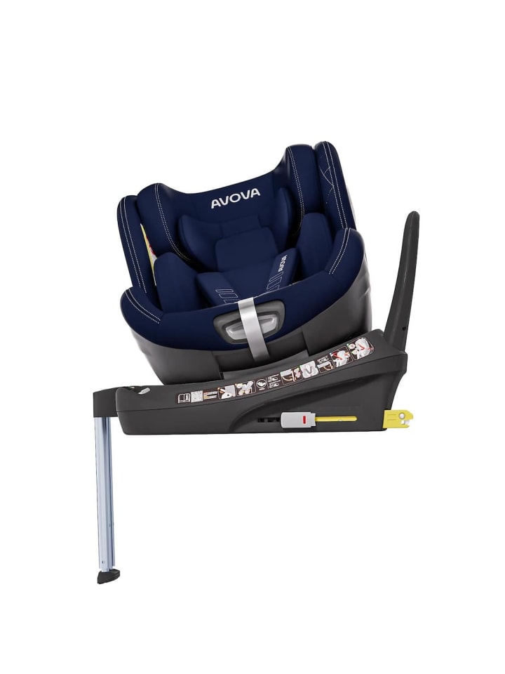 AVOVA Avova Swan-Fix I-Size Reboard Kindersitz - Farbe: River Blue günstig kaufen onesize