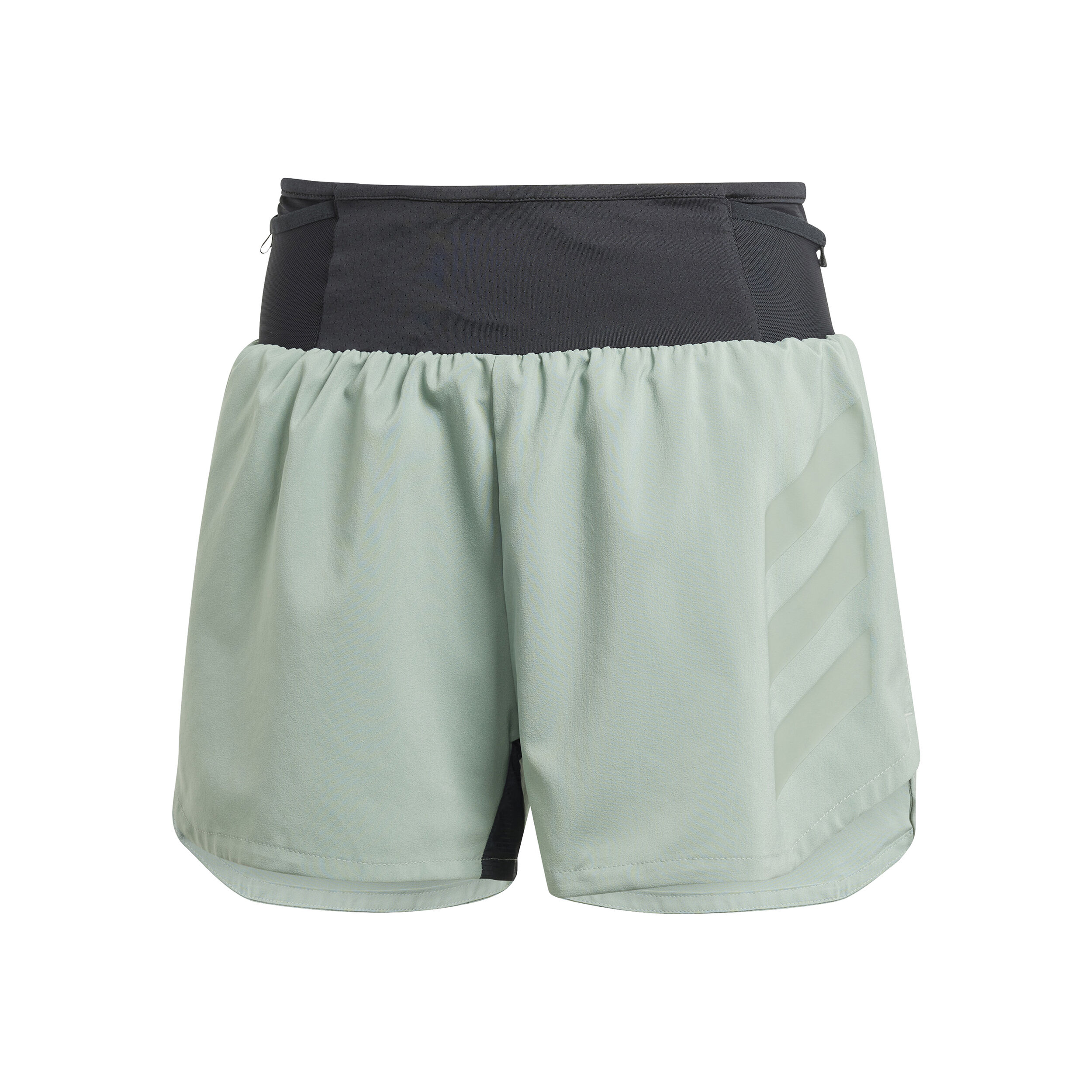 Terrex AGR 5inch Short Laufshorts Damen - Salbei, Schwarz