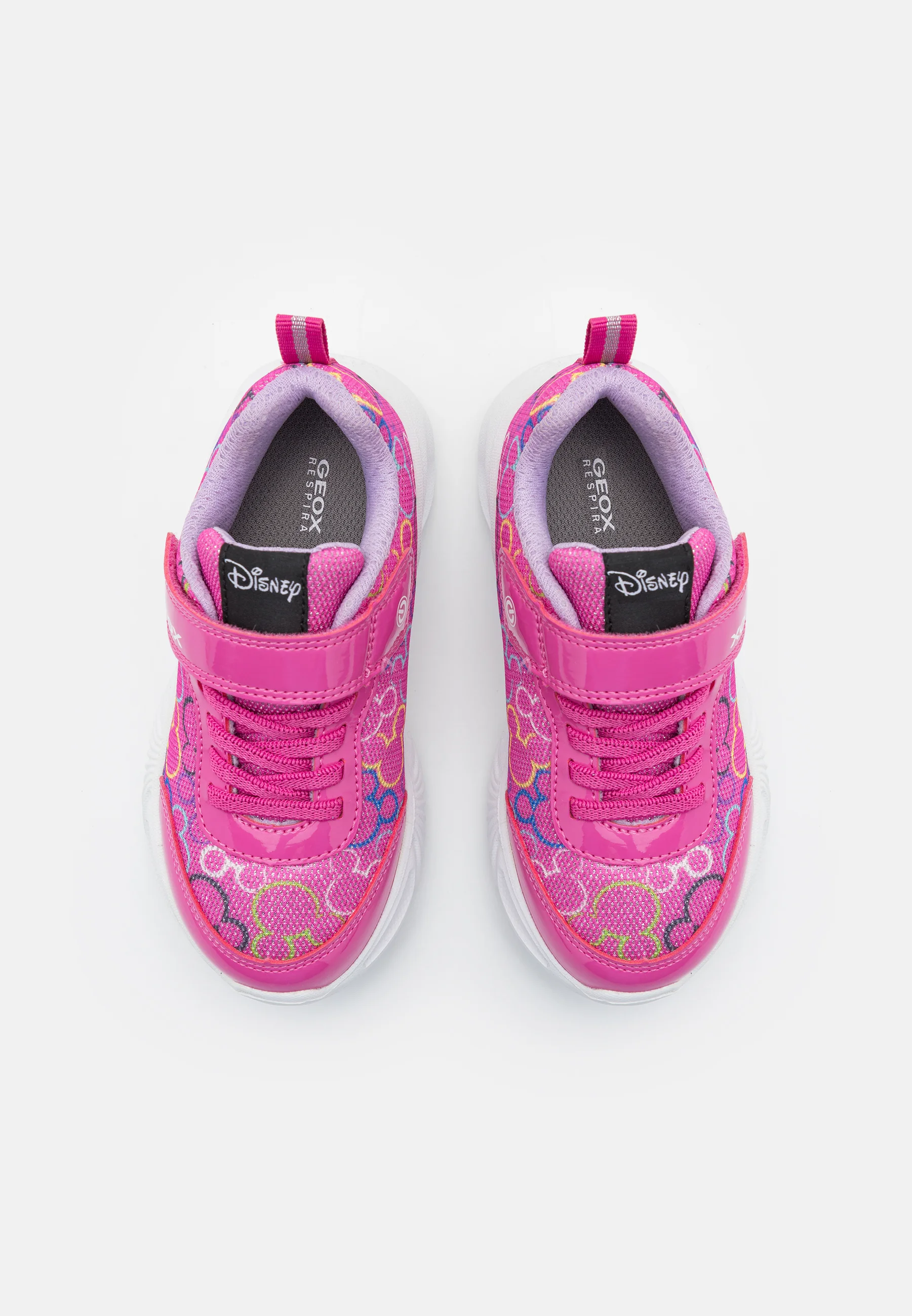 Geox DISNEY CLASSIC ASSISTER GIRL LIGHTS - Zapatillas bajas