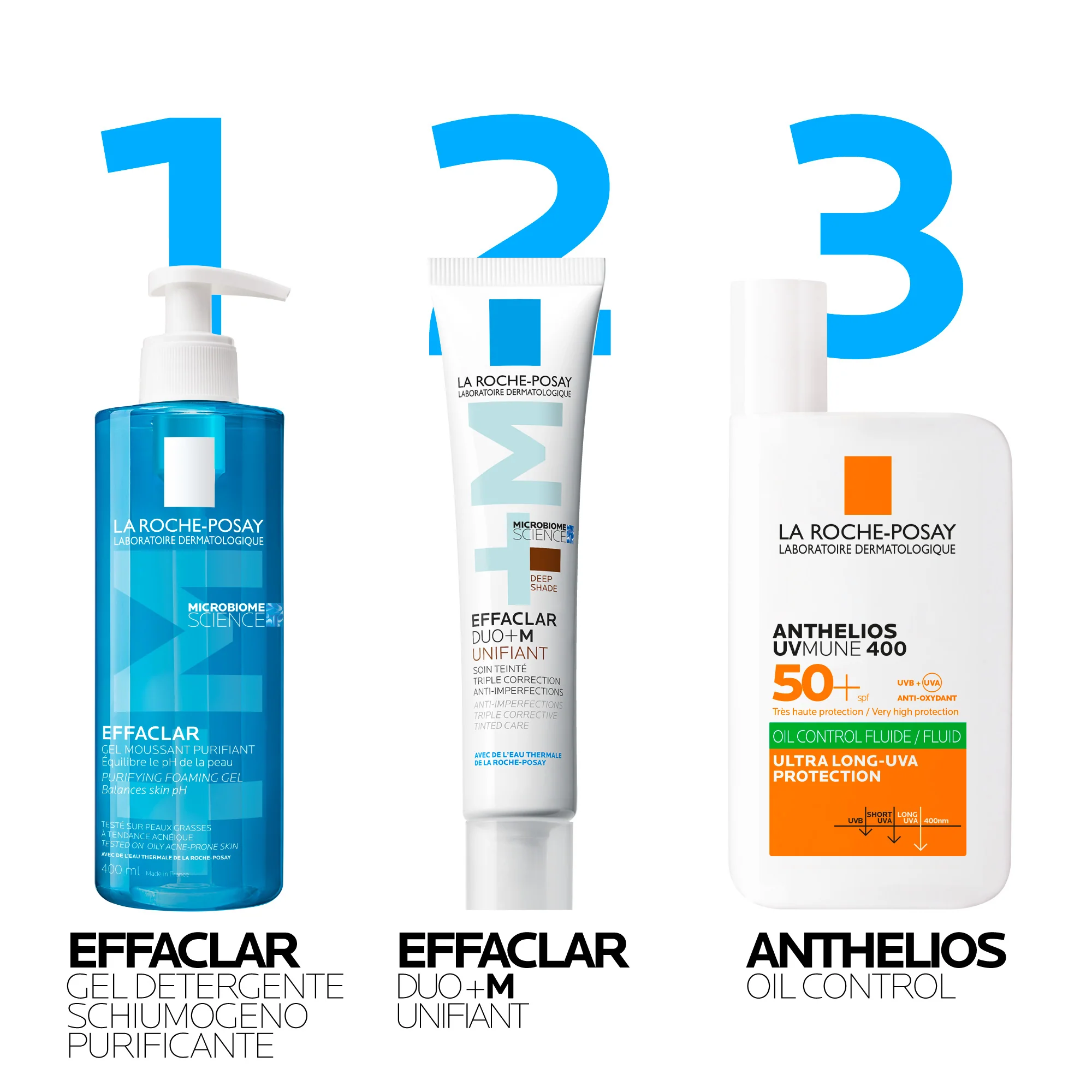 Effaclar Effaclar Duo+M Unifiant korrekciós, egységesítő és tisztító kezelés - Színezett arckrém a bőrhibákra