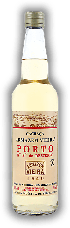 Armazem Vieira Cachaca Porto Nossa Senhora do Desterro Armazem Vieira Cachaca Porto Nossa Senhora do Desterro Die seinerzeit erste Cachaça von Armazem Vieira und weltweite Pionierin der Cachaça de Qualidade. Alter 6 J. - 0,7	 Liter - Vol 40%
