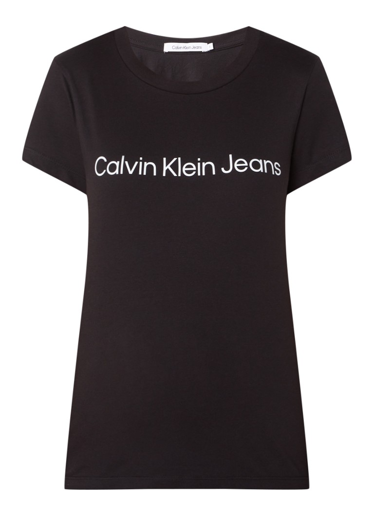 T-shirt in cotone Calvin Klein con logo stampato