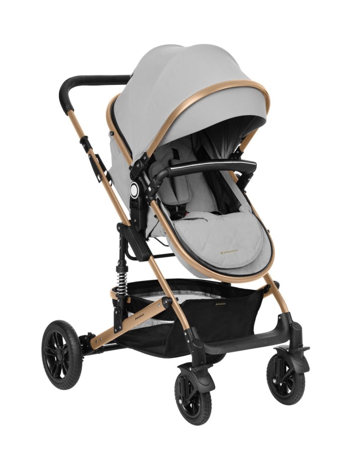 Kikkaboo Kinderwagen 3 in 1 Amaia in grau günstig kaufen onesize