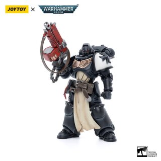 Warhammer 40k Actionfiguren 4er-Pack 1/18 Black Templars Army Primaris Crusader Squad 12 cm