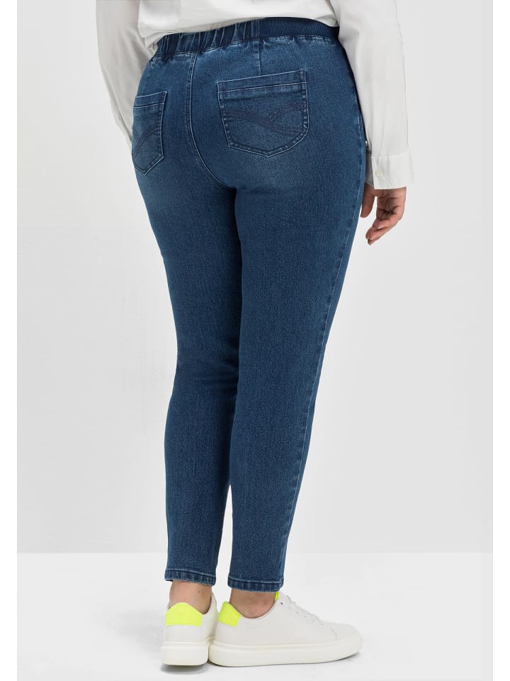 sheego Jeans in blue Denim günstig kaufen