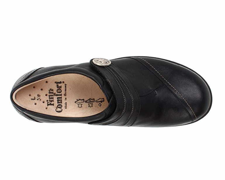 FINN COMFORT Freizeit Schnürer schwarz Galway