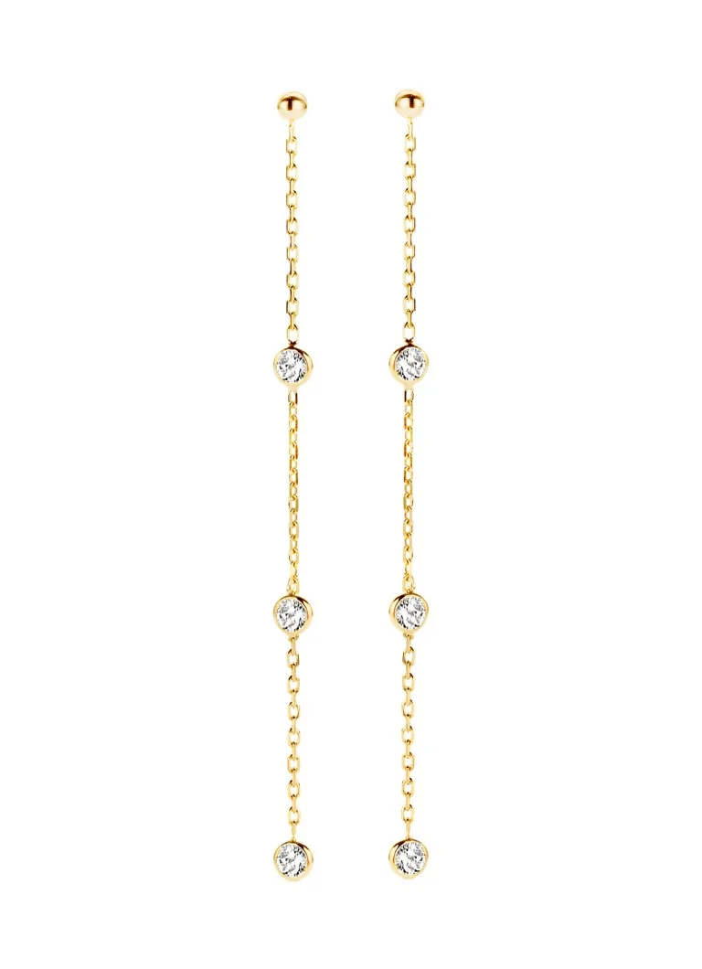 Casa Jewelry Gold-plated Pruts earrings