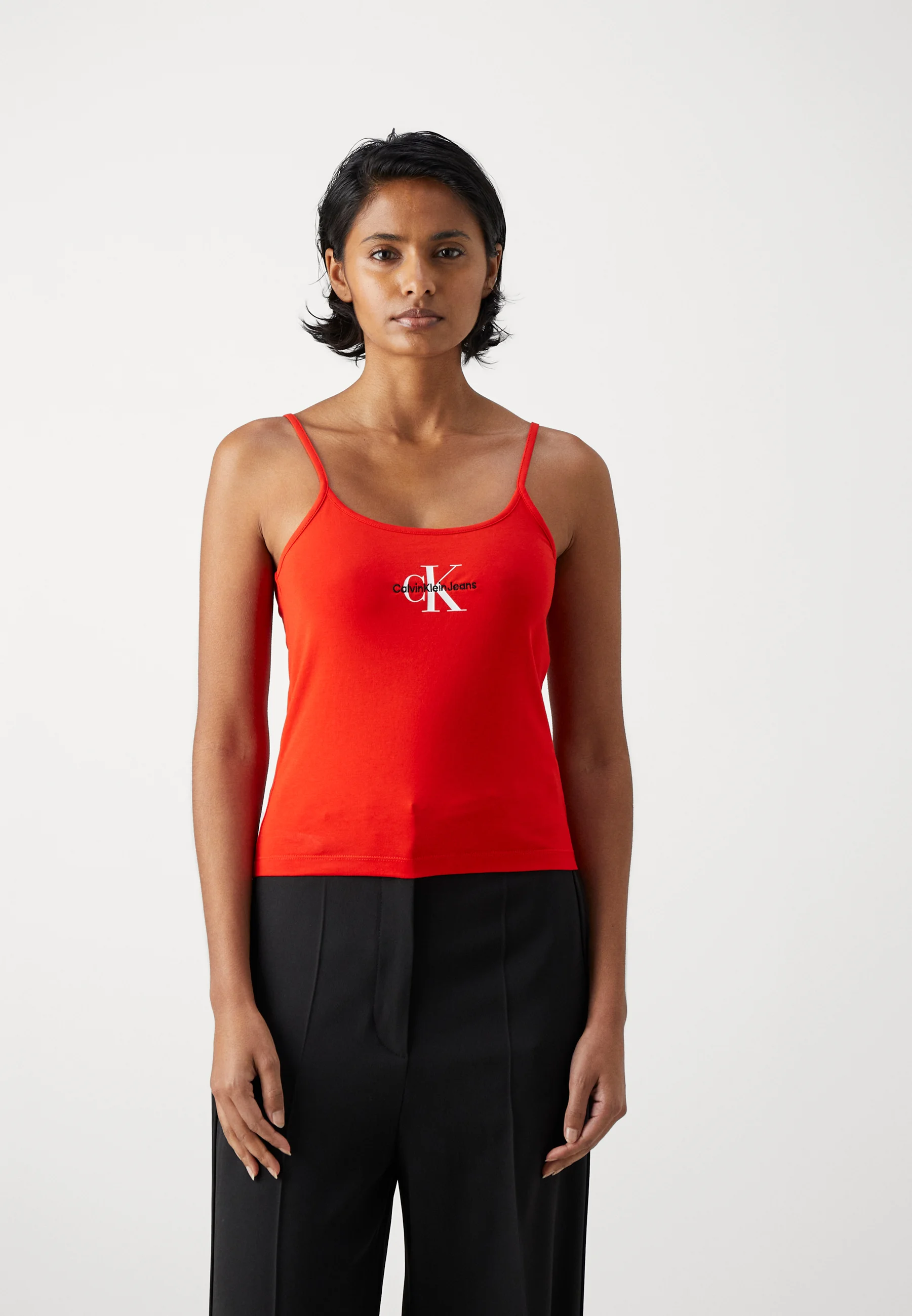 Calvin Klein Jeans MONOLOGUE STRAPPY TANK- Top