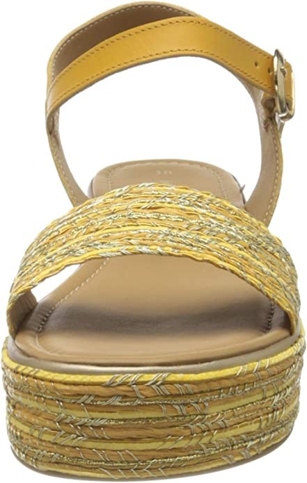 MARCO TOZZI Klassische Sandalen gelb