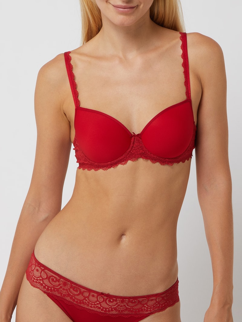 Bügel-BH aus Mikrofaser Modell 'Amorous' in rot