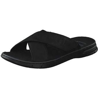Bugatti Dario Pantolette in schwarz