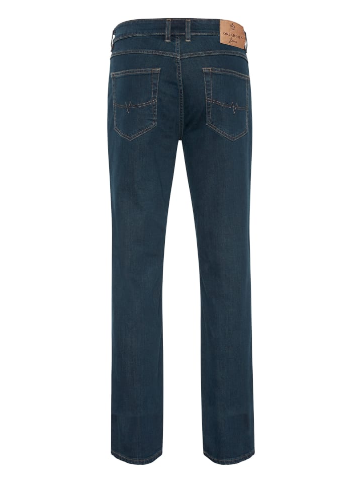 Oklahoma Jeans Jeans in Blau günstig kaufen