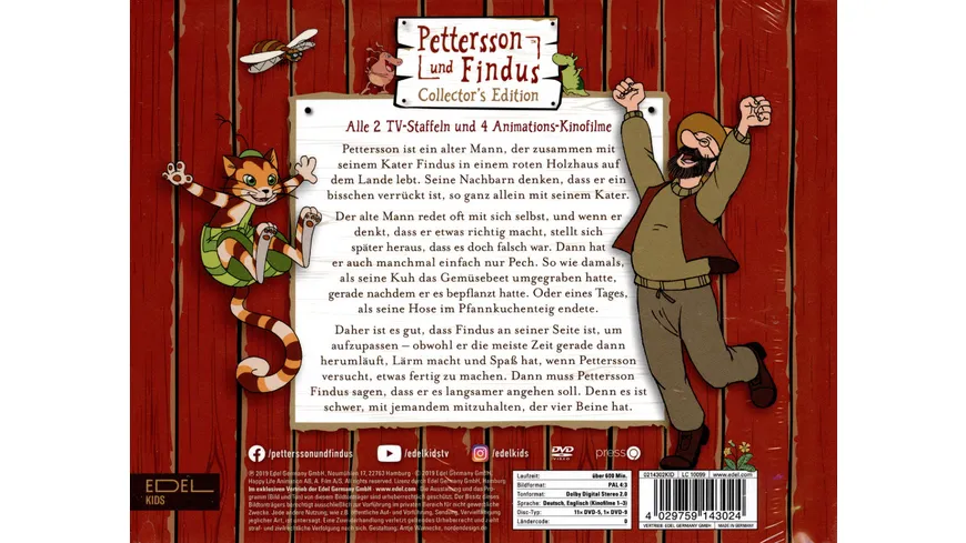 Pettersson und Findus - Collector's Edition  [12 DVDs]