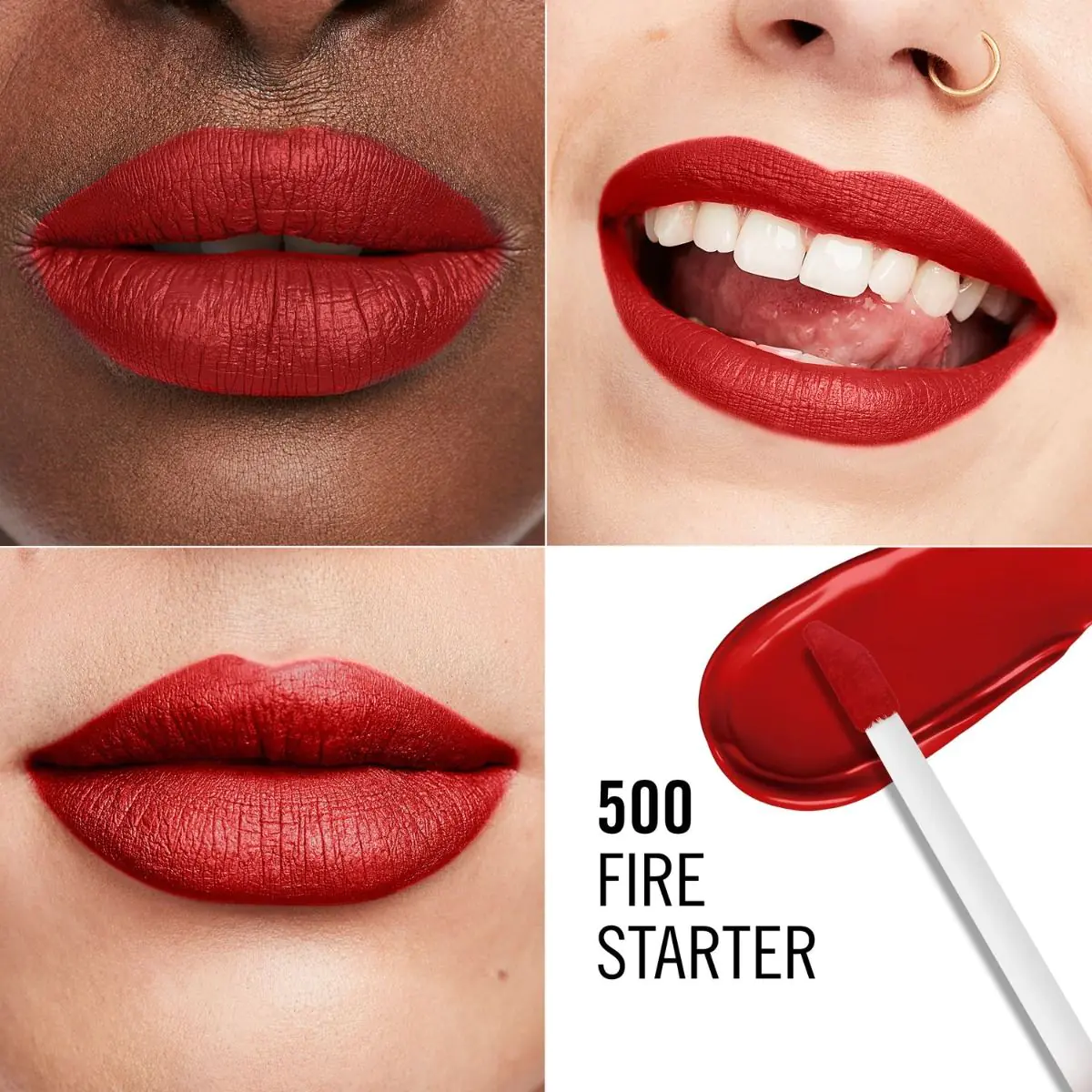 Rimmel Lasting Mega Matte Lipstick 500 Fire Starter