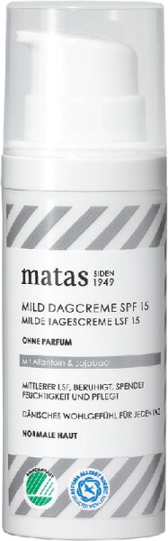 Matas Beauty Striber Milde Tagescreme lsf 15 Tagescreme