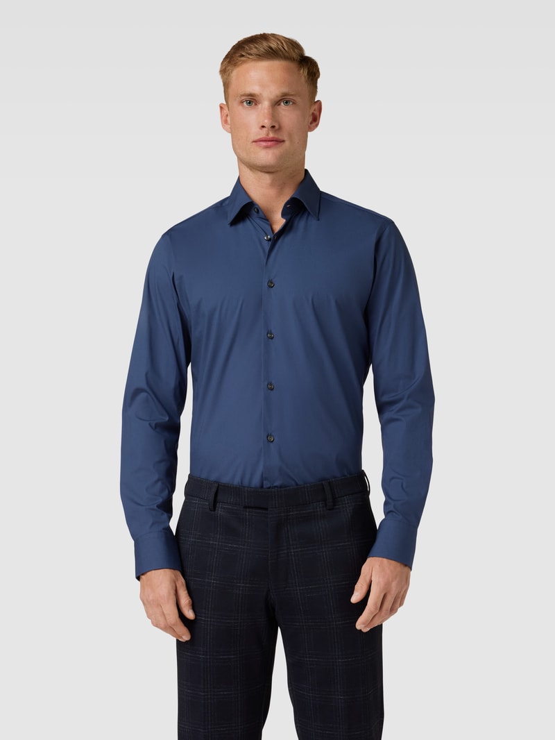 Regular Fit Business-Hemd mit Kentkragen Modell 'Joe' in jeans