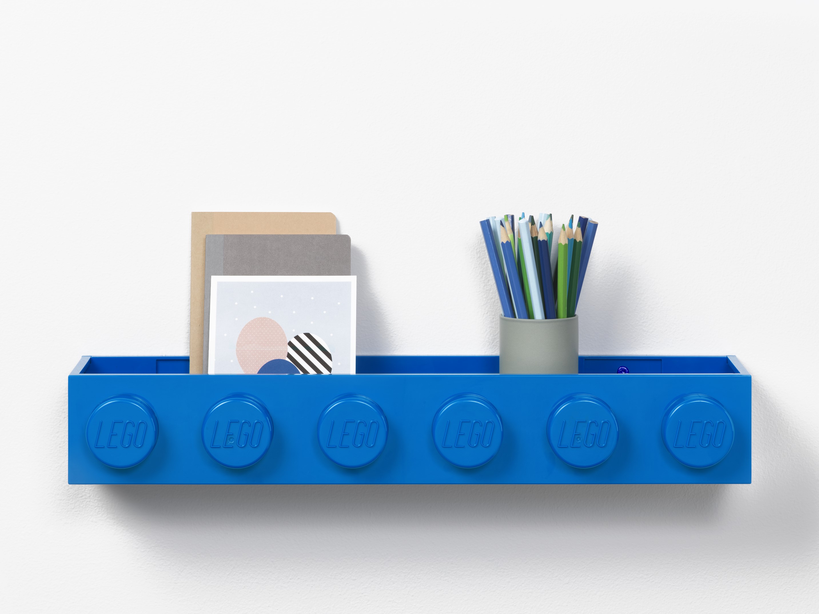 Stein-Bücherregal in Blau 5006613