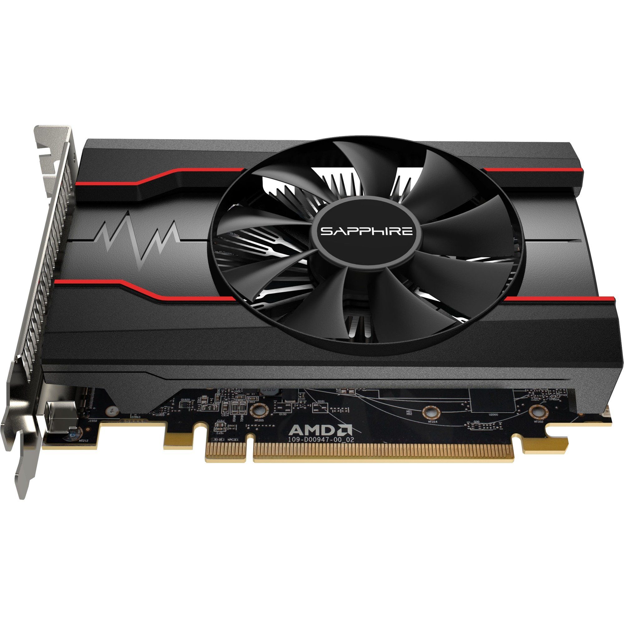 Sapphire SAPPHIRE Radeon RX 550 PULSE, Grafikkarte, (HDMI, Grafikkarte (4 GB)