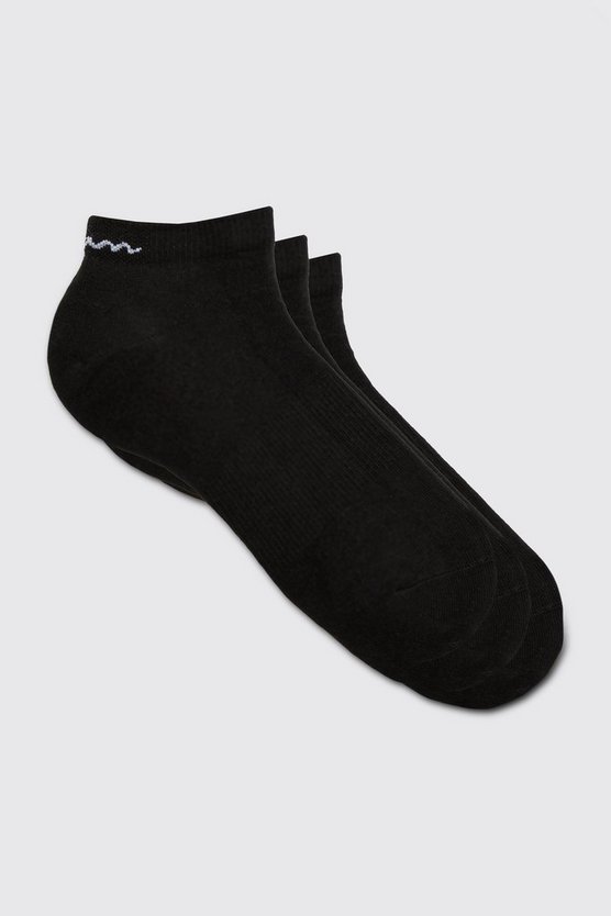 3er-Pack Man Signature Sneaker-Socken