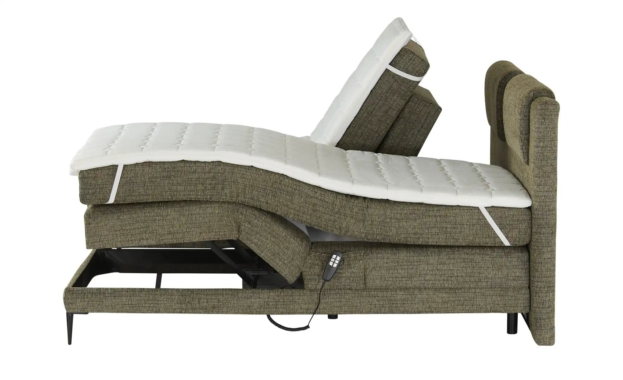 Twist Motor-Boxspringbett Wave