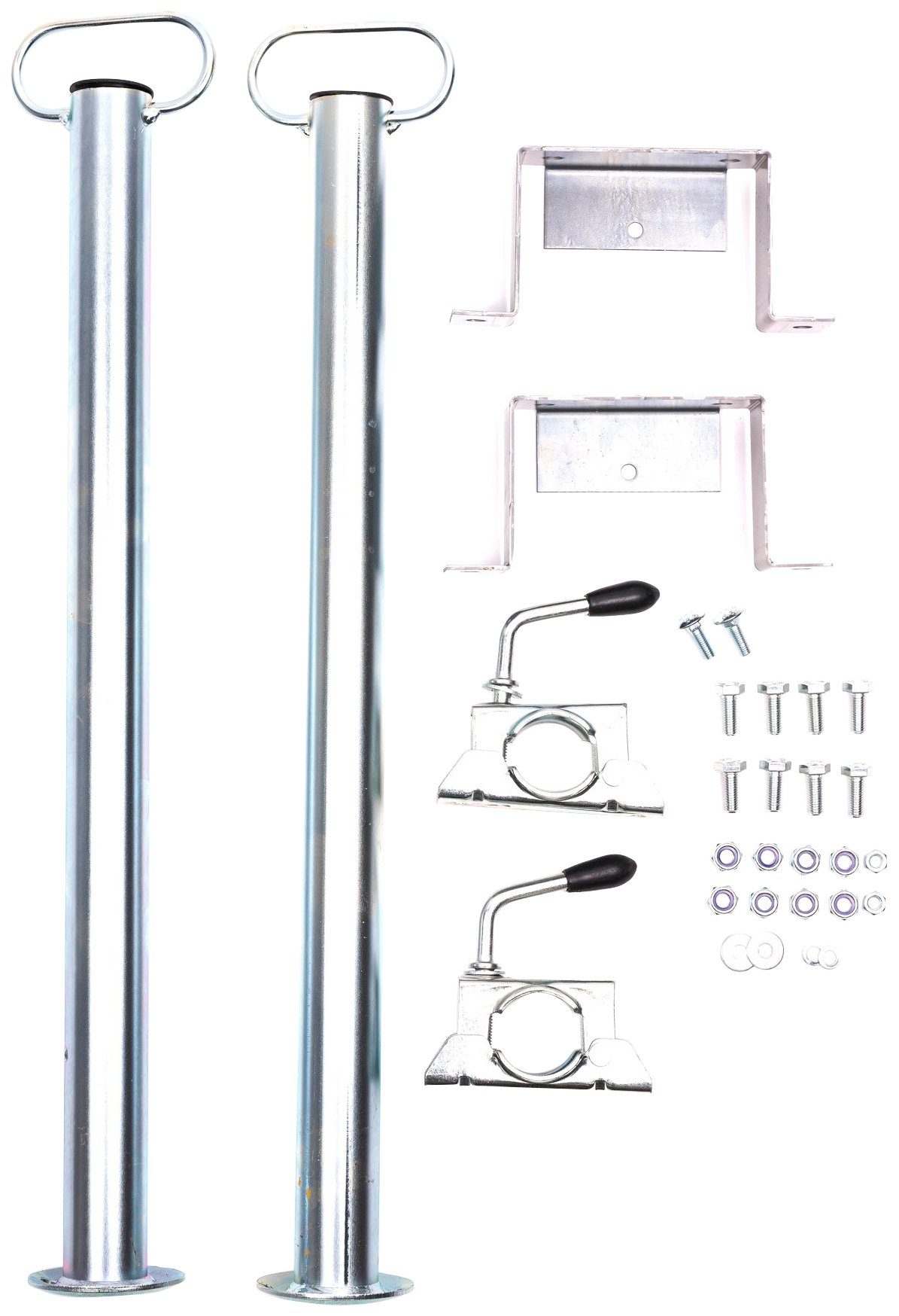 STEMA PKW-Anhänger Basic 850, max. 652 kg, inkl. Plane, Abstellstützen & Diebstahlsicherung
