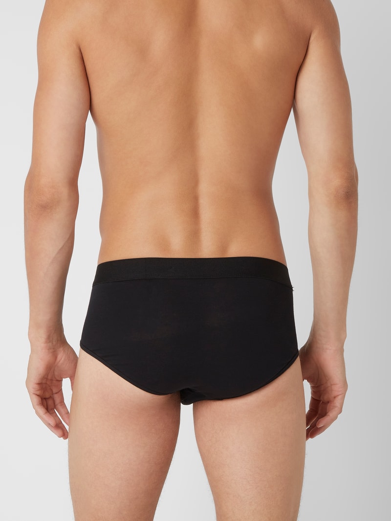 Slip im 6er-Pack in schwarz